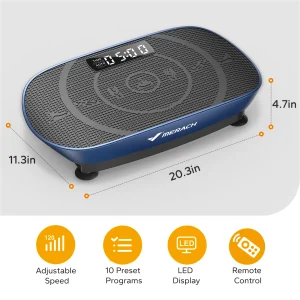 MERACH Vibration Plate Exercise Machine Whole Body Workout