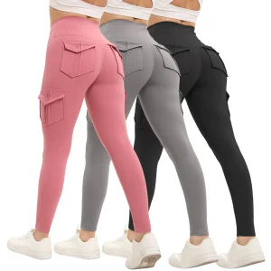 3PCS Women's Solid Color Leggings